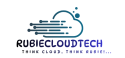blue cloud minimal technology free logo (10)