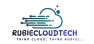 blue cloud minimal technology free logo (10)